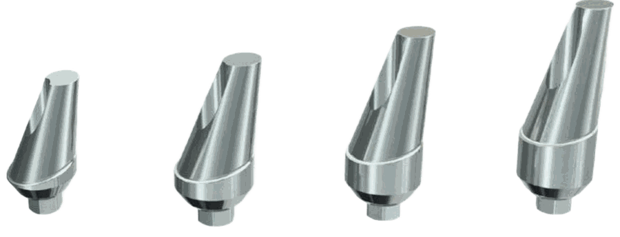 Anatomic 25° Abutments