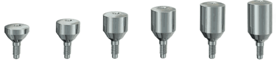 Large Healing Abutments Ø5