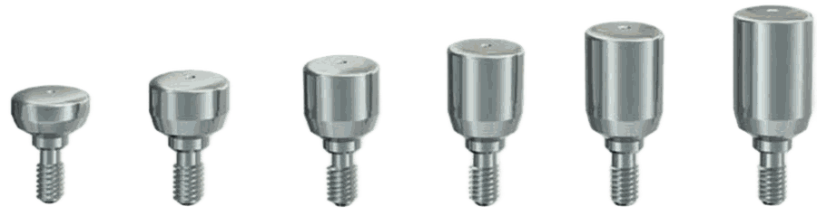 Standard Healing Abutments Ø3.75 – 4.2