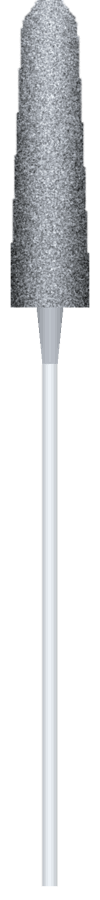 CF — Round-End Taper Diamond Bur