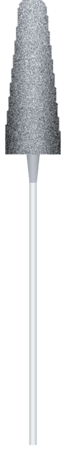 CR — Round-End Taper Diamond Bur