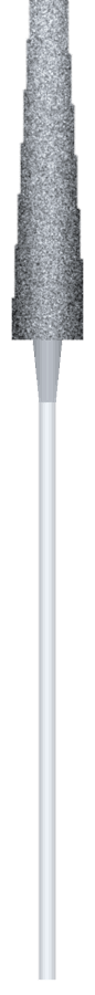 TC — Pointed Taper Diamond Bur